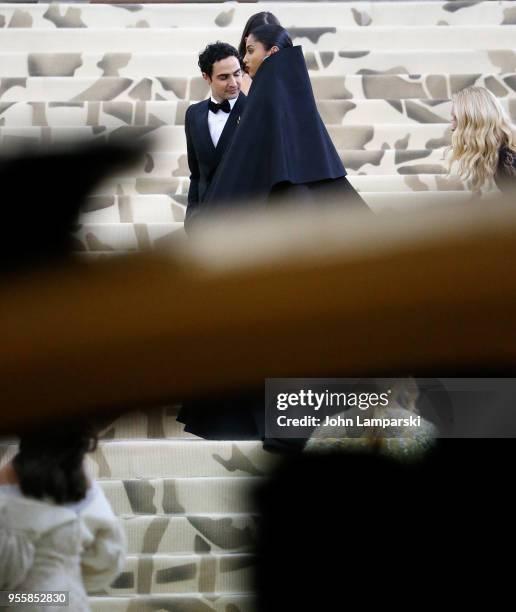 Zac Posen attends Heavenly Bodies: Fashion & The Catholic Imagination Costume Institute Gala at The Metropolitan Museum of Art on May 7, 2018 in New...