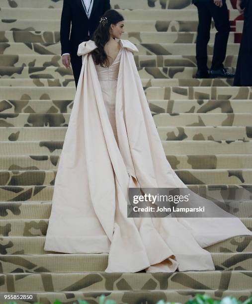 Ariana Rockefeller attends Heavenly Bodies: Fashion & The Catholic Imagination Costume Institute Gala at The Metropolitan Museum of Art on May 7,...