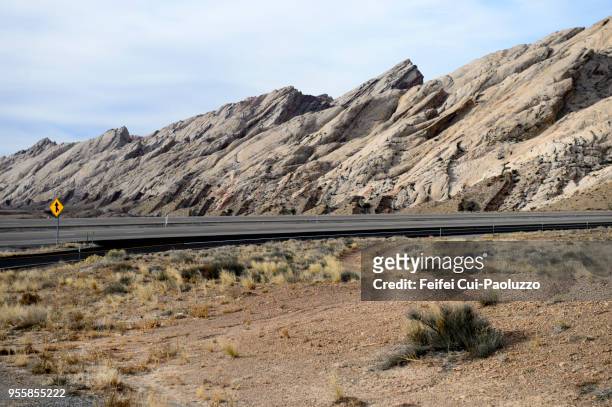 interstate 70 west in utah, usa - interstate 70 stock pictures, royalty-free photos & images