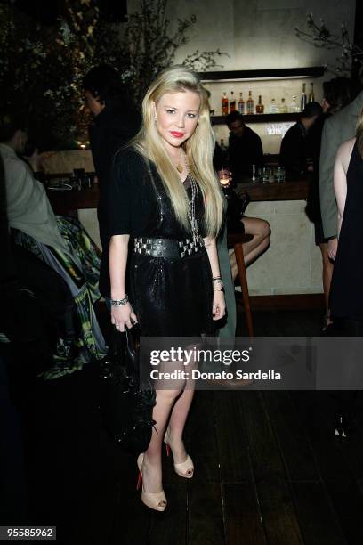 Casey Johnson attends Swarovski Celebrates the Oscars at the Thompson Hotel on February 18, 2009 in Beverly Hills, California.