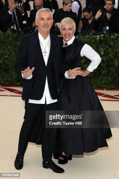 Baz Luhrmann and Catherine Martin attend "Heavenly Bodies: Fashion & the Catholic Imagination", the 2018 Costume Institute Benefit at Metropolitan...