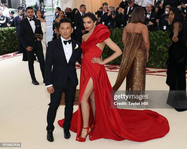 Prabal Gurung and Deepika Padukone attend "Heavenly Bodies: Fashion & the Catholic Imagination", the 2018 Costume Institute Benefit at Metropolitan...