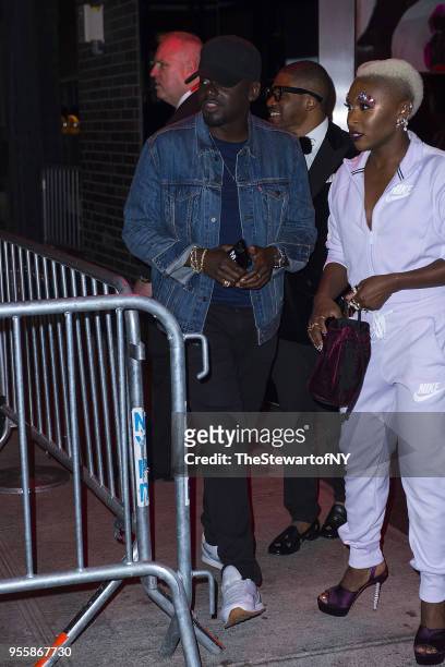 Daniel Kaluuya attends the Balmain after party at Boom Boom Room at the Standard Hotel at on May 7, 2018 in New York City.