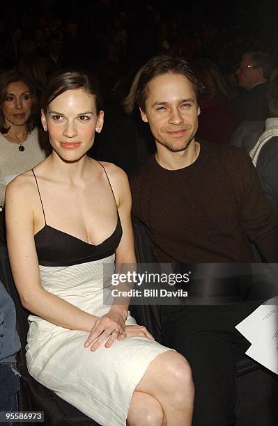 Hilary Swank and husband Chad Lowe