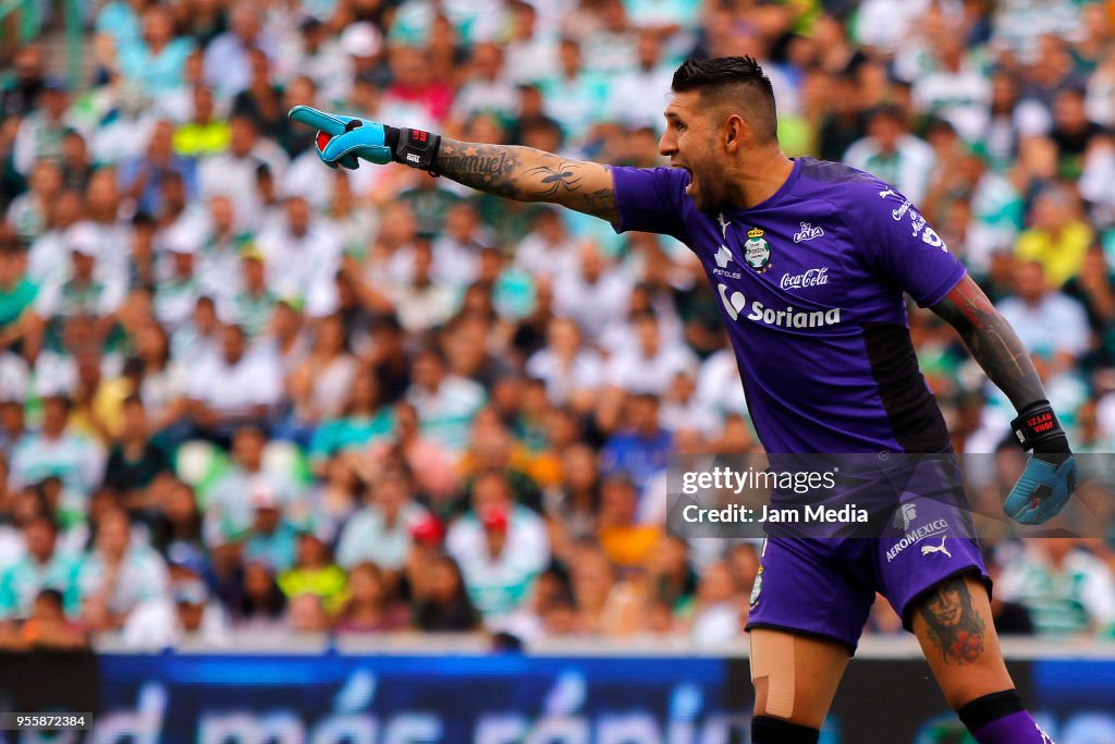 Santos Laguna v Tigres UANL - Playoffs Torneo Clausura  2018 Liga MX