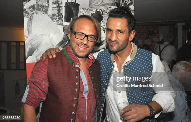 Fadi Merza poses during the Pro Juventute Charity Fashion Show on May 7, 2018 in Vienna, Austria.