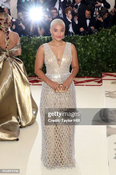 Kiersey Clemons attends "Heavenly Bodies: Fashion & the Catholic Imagination", the 2018 Costume Institute Benefit at Metropolitan Museum of Art on...