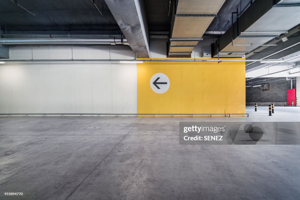 Empty Pit Garage