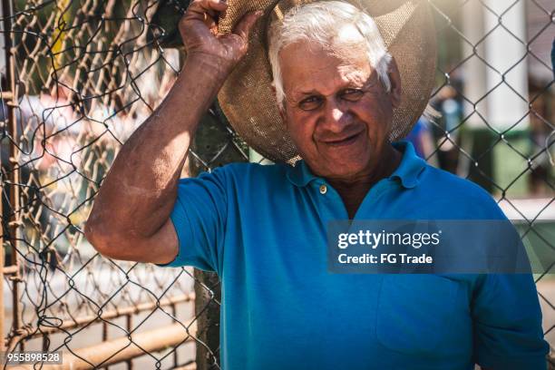 senior farmer/countryside man - portrait of uruguay men stock pictures, royalty-free photos & images