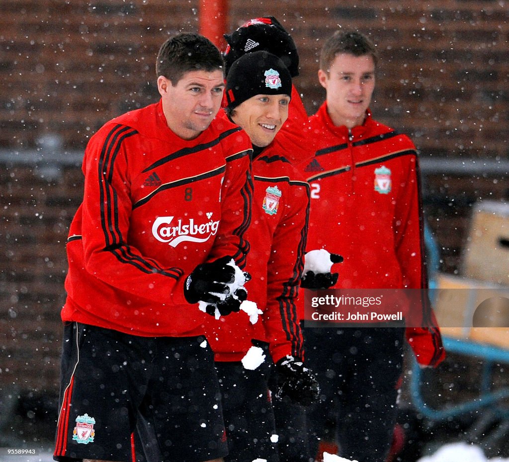 Liverpool FC Training Session