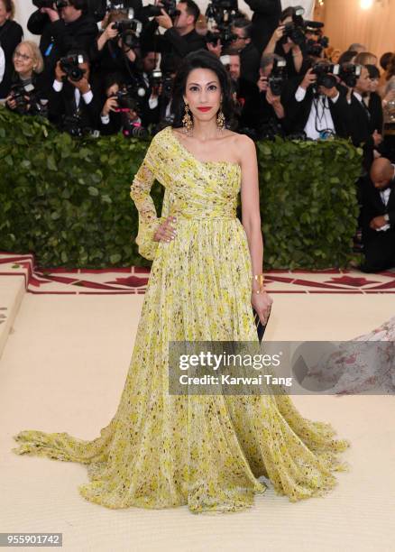 Huma Abedin attends the Heavenly Bodies: Fashion & The Catholic Imagination Costume Institute Gala at Metropolitan Museum of Art on May 7, 2018 in...