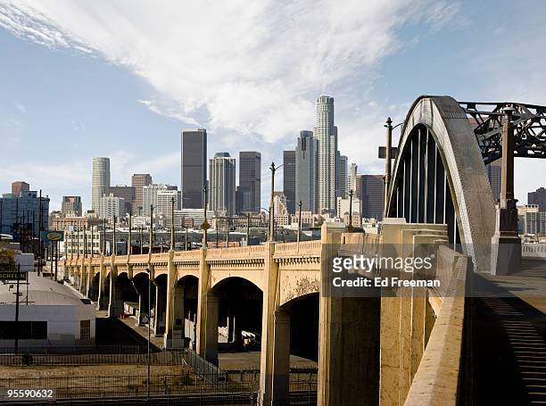 downtown los angeles - downtown los angeles stock pictures, royalty-free photos & images