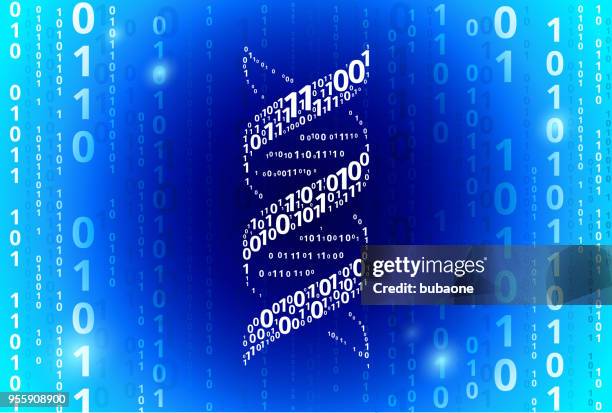 Dna Code Background 155 Dna Binary Code Stock Photos, High-Res Pictures, and Images - Getty ...