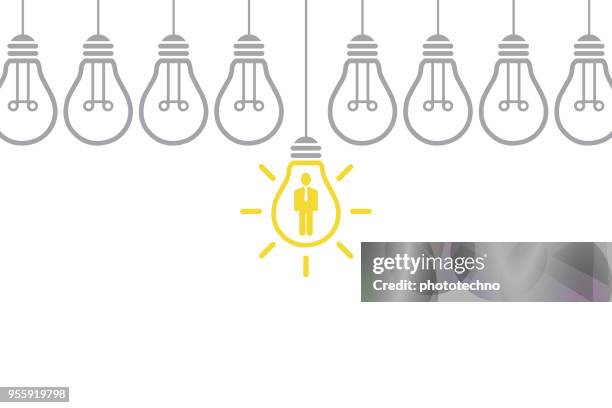 new idea human resourses concepts - computer confused stock illustrations