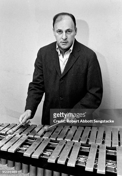 Portrait of vibraphonist Emanuel Cranshaw or Gordon Emanuel, who became an AACM member in 1967, Chicago, ca.1969.