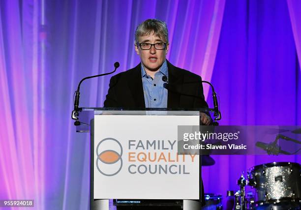 Cathy Renna attends Family Equality Council's "Night At The Pier" at Pier 60 on May 7, 2018 in New York City.