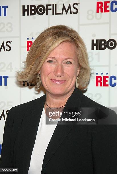 Actress Jayne Atkinson attends the New York premiere of "Recount", presented by HBO Films at the Museum of Modern Art in New York City on May 13,...