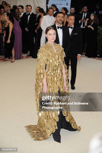 Evan Rachel Wood attends Heavenly Bodies: Fashion & The Catholic Imagination Costume Institute Gala at the Metropolitan Museum of Art in New York...