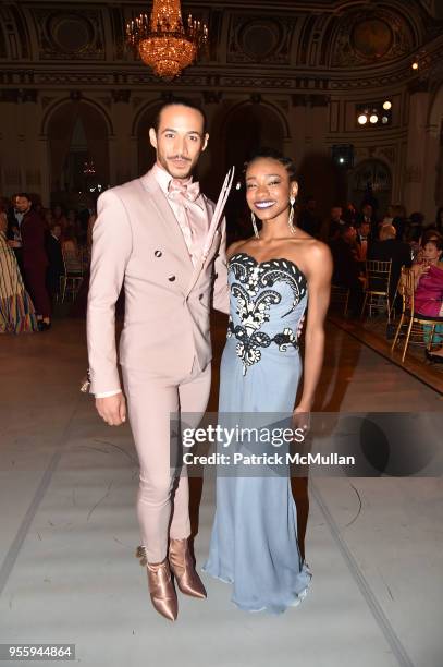 Mark Gieringer and guest attend the Ballet Hispanico 2018 Carnaval Gala at The Plaza Hotel on May 7, 2018 in New York City.