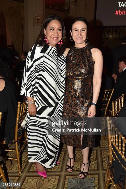 Gloria Fieldcape and Michelle Caruso-Cabrera attend the Ballet Hispanico 2018 Carnaval Gala at The Plaza Hotel on May 7, 2018 in New York City.