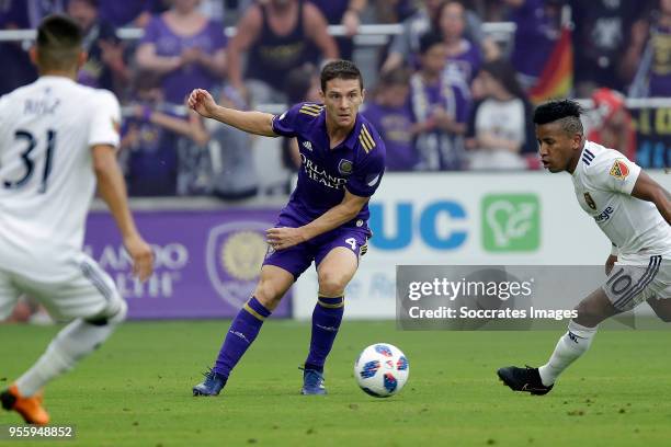 Will Johnson of Orlando City during the match between Orlando City v Real Salt Lake on May 6, 2018