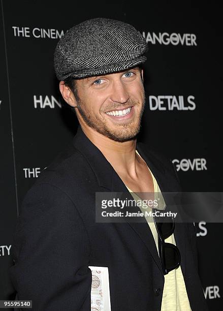 Albert Reed attends The Cinema Society's and Details' screening of "The Hangover" at the Tribeca Grand Screening Room on June 4, 2009 in New York...