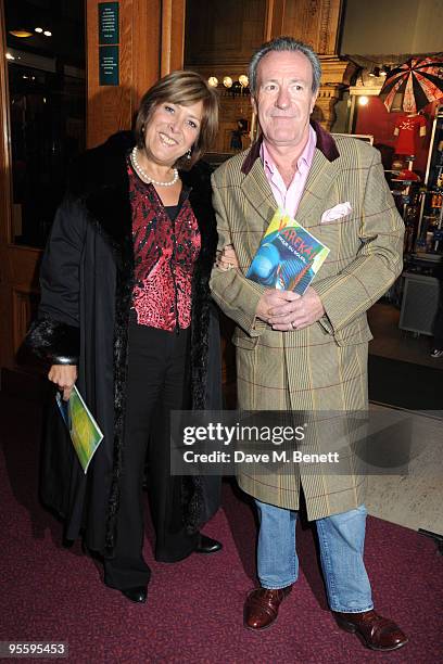 Actress Lynda Bellingham and her husband Michael Pattemore arrive at Cirque du Soleil's Varekai gala opening night at the Royal Albert Hall January...