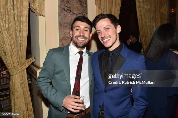 Omar Roman, Ian Spring attends the Ballet Hispanico 2018 Carnaval Gala at The Plaza Hotel on May 7, 2018 in New York City.