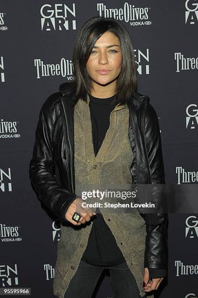 Actress Jessica Szohr attends Dimension Films' special screening of "Youth in Revolt" at Regal Cinemas Union Square on January 5, 2010 in New York...