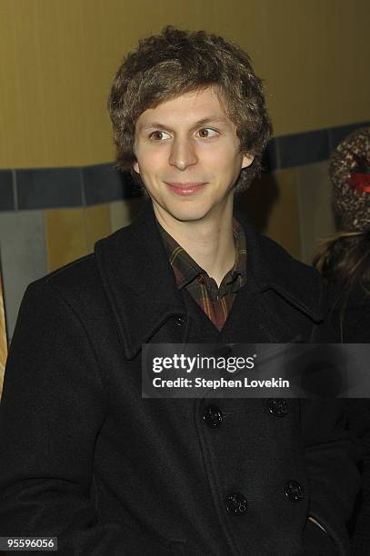 Actor Michael Cera attends Dimension Films' special screening of "Youth in Revolt" at Regal Cinemas Union Square on January 5, 2010 in New York City.