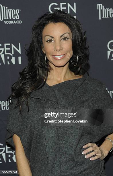 Personality Danielle Staub attends Dimension Films' special screening of "Youth in Revolt" at Regal Cinemas Union Square on January 5, 2010 in New...