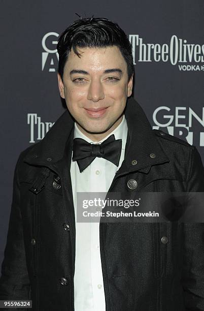 Personality Malan Breton attends Dimension Films' special screening of "Youth in Revolt" at Regal Cinemas Union Square on January 5, 2010 in New York...