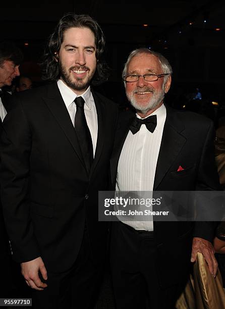 Director/producers Jason Reitman and Norman Jewison attend the 2010 Palm Springs International Film Festival gala held at the Palm Springs Convention...
