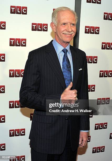 Captain Chesley B. "Sully" Sullenberger III attends the premiere of "Brace for Impact" at the Walter Reade Theater on January 5, 2010 in New York...