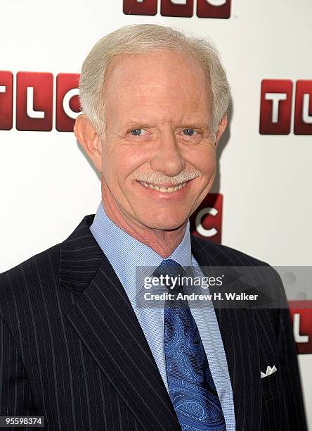 Captain Chesley B. "Sully" Sullenberger III attends the premiere of "Brace for Impact" at the Walter Reade Theater on January 5, 2010 in New York...