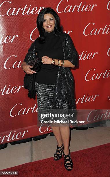 Actress Shohreh Aghdashloo arrives at the 2010 Palm Springs International Film Festival gala held at the Palm Springs Convention Center on January 5,...