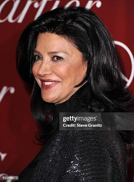 Shohreh Aghdashloo attends the 21st Annual Palm Springs International Film Festival at Palm Springs Convention Center on January 5, 2010 in Palm...