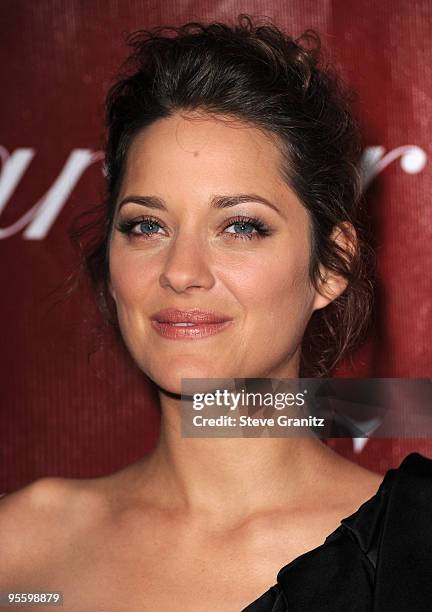 Marion Cotillard attends the 21st Annual Palm Springs International Film Festival at Palm Springs Convention Center on January 5, 2010 in Palm...