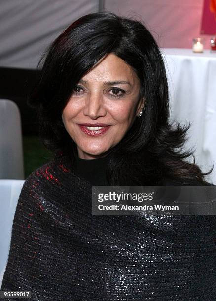 Actress Shohreh Aghdashloo attends the after party for the 2010 Palm Springs International Film Festival gala held at the Parker on January 5, 2010...