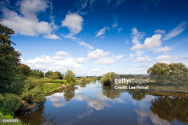 shropshire river - severn river stock pictures, royalty-free photos & images