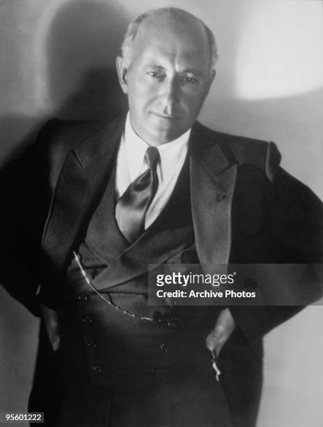 American film director Cecil B. DeMille , circa 1935.