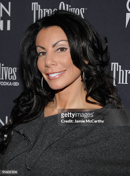 Personality Danielle Staub attends the premiere of "Youth In Revolt" at the Regal Cinemas Union Square on January 5, 2010 in New York City.