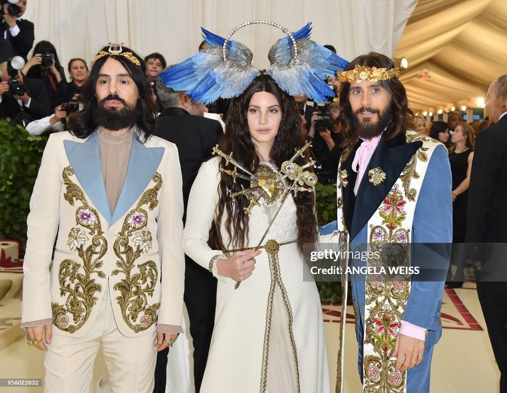 US-ENTERTAINMENT-MET-GALA-2018
