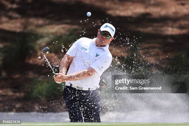 Ted Potter Jr. Of the United States plays a shot during practice rounds prior to THE PLAYERS Championship on the Stadium Course at TPC Sawgrass on...