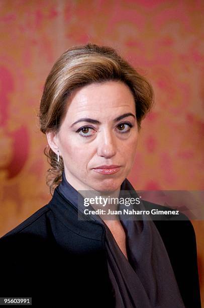 Carme Chacon attends 'Pascua Militar' at the Royal Palace on January 6, 2010 in Madrid, Spain.