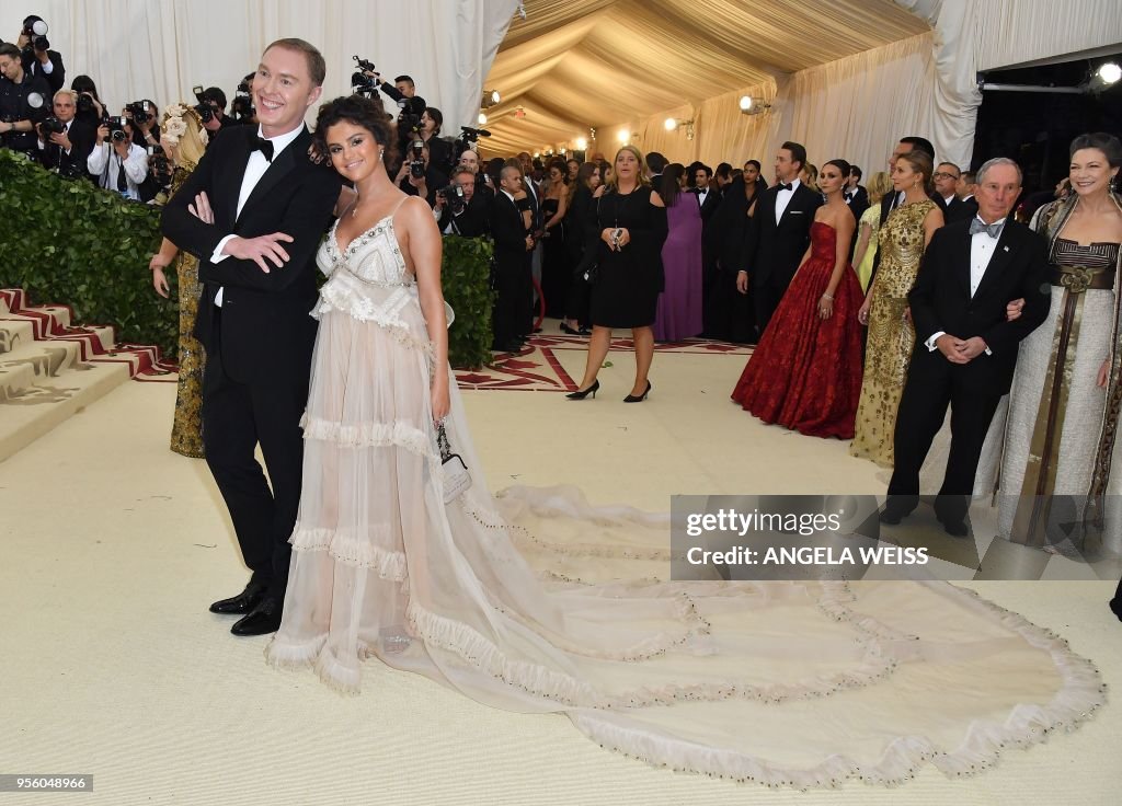 US-ENTERTAINMENT-MET-GALA-2018