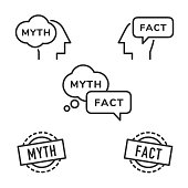 Myth and Fact icons.