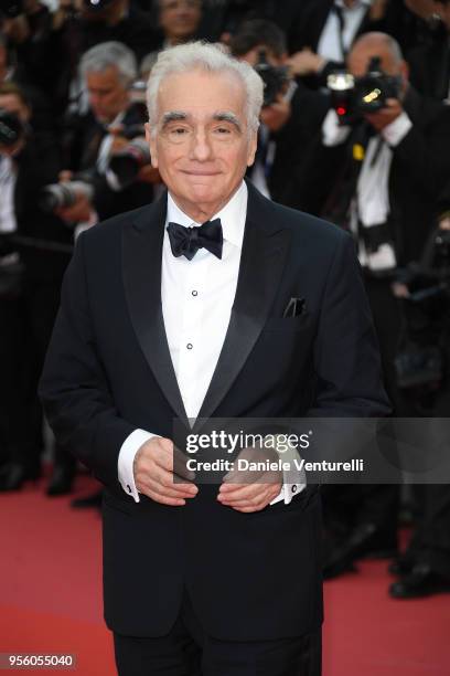 Director Martin Scorsese attends the screening of "Everybody Knows " and the opening gala during the 71st annual Cannes Film Festival at Palais des...