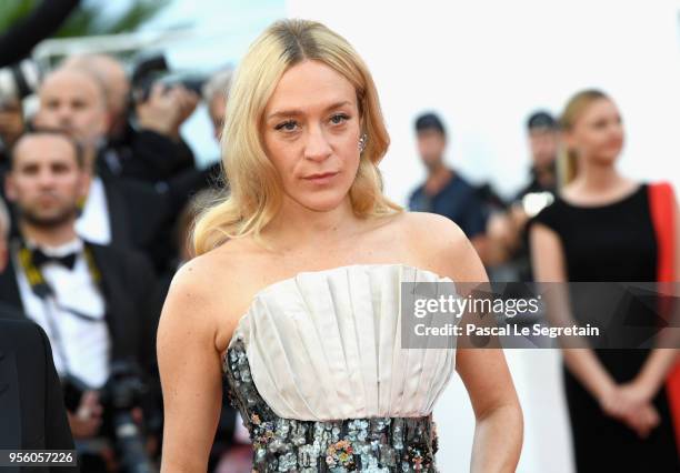 The 57th Critic's Week jury member Chloe Sevigny attends the screening of "Everybody Knows " and the opening gala during the 71st annual Cannes Film...