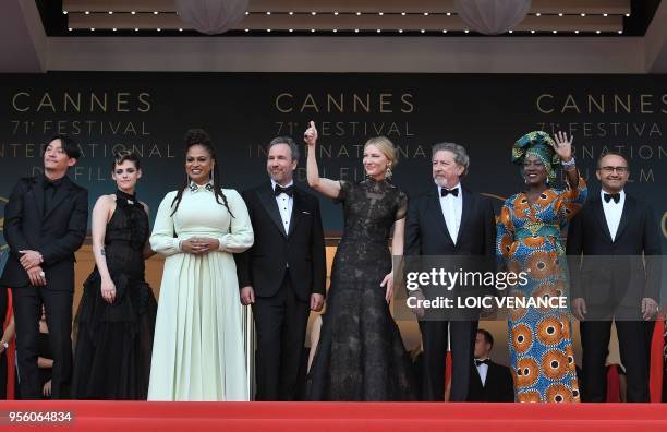 Taiwanese actor and member of the Feature Film Jury Chang Chen, US actress and member of the Feature Film Jury Kristen Stewart, US director and...